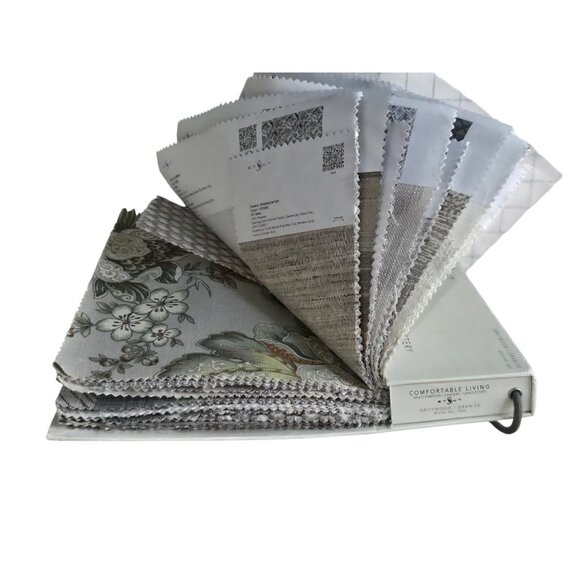 Stout Comfortable Living Drapery Upholstery Fabric Sample Book Designer Swatches - Picture 3 of 16